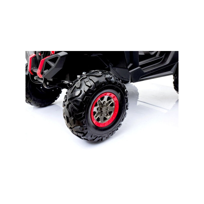 Beach Buggy 2 places 12V Noir 4x4 électrique enfant Be...